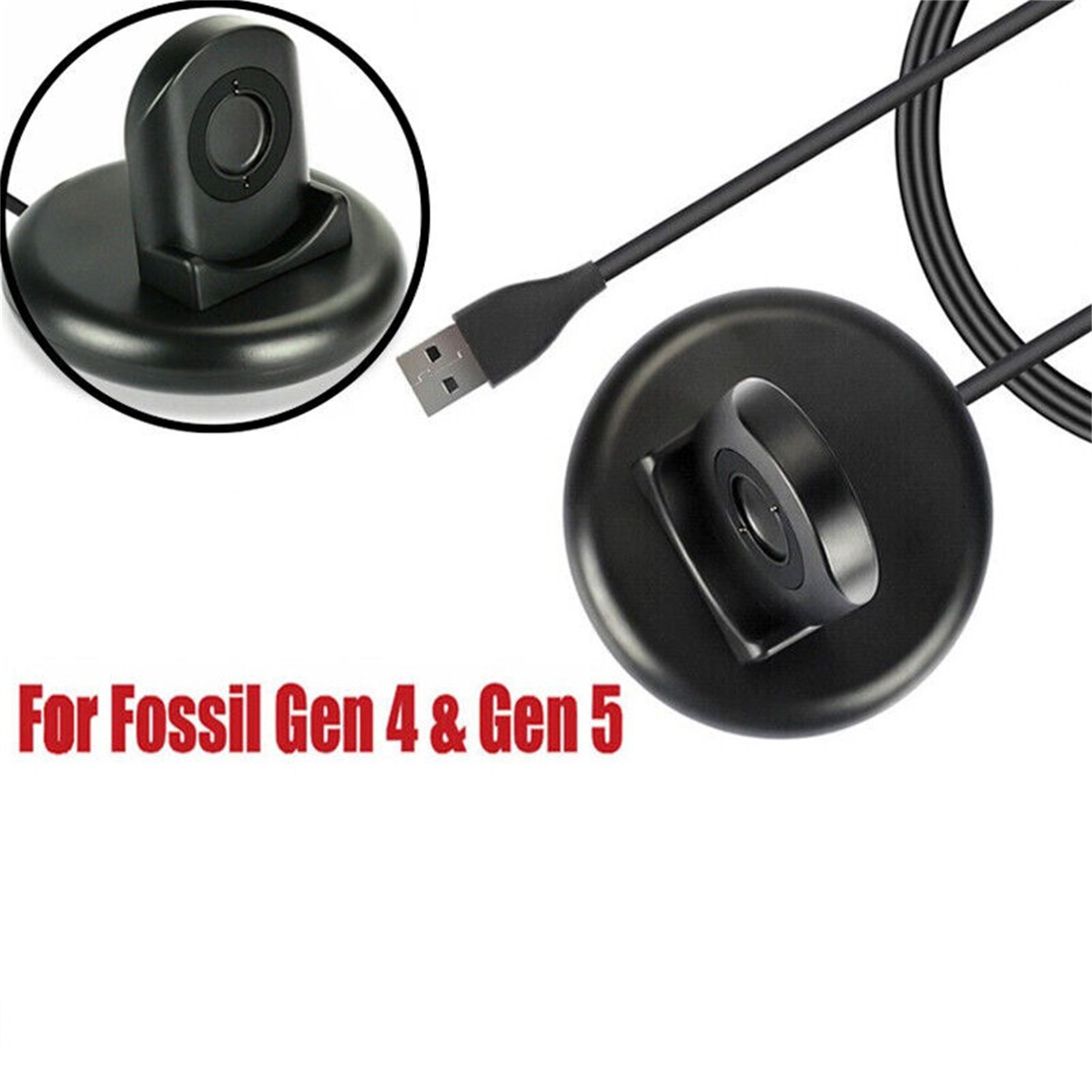 Carregador USB de 1m para Reló - Fossil Watches Smartwatch Charger avaliação e preço