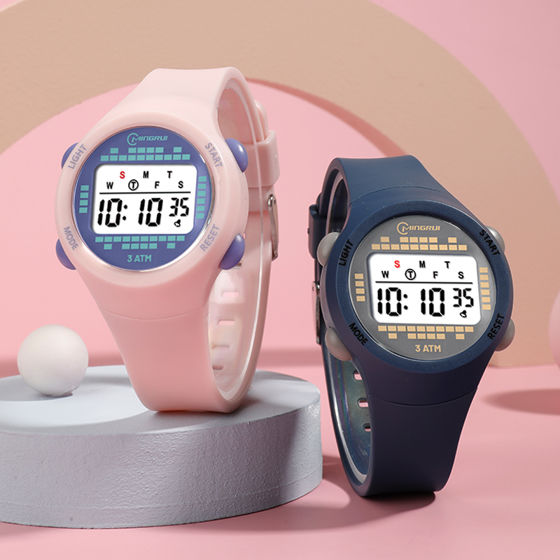 Relógio eletrônico infantil, r - Smartwatch Pink Watches For Kids avaliação e preço