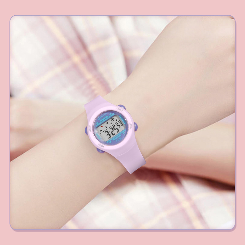Relógio eletrônico infantil, r - Smartwatch Pink Watches For Kids avaliação e preço