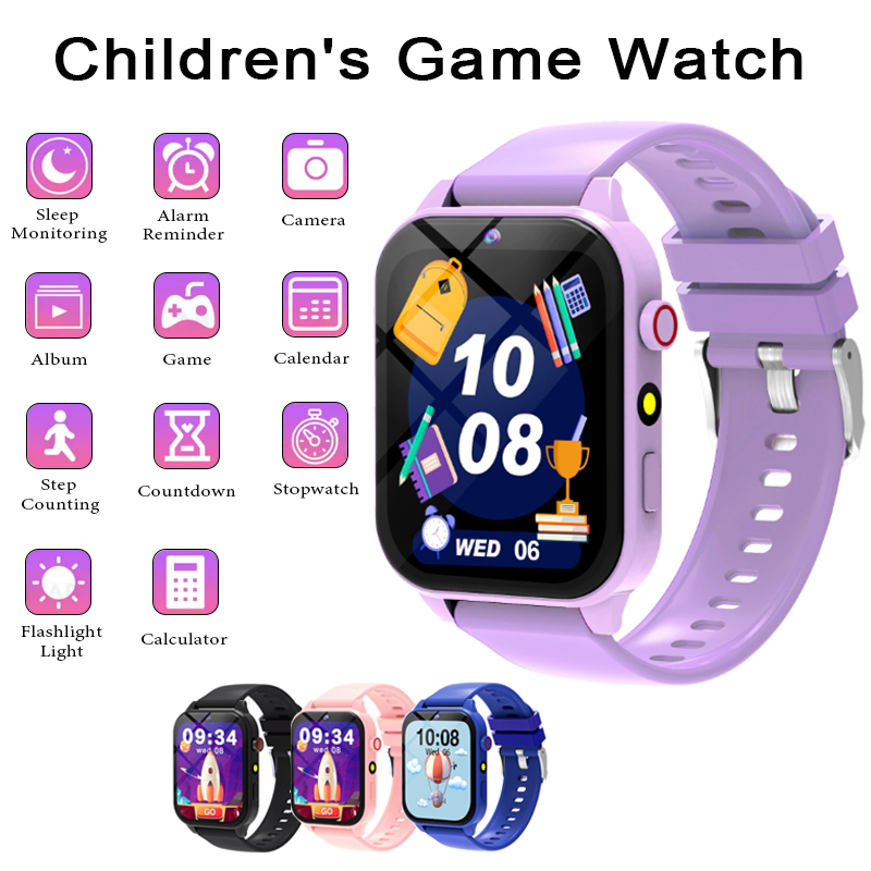 Smartwatch jogos infantis reló - Smartwatch Watches For Boys avaliação e preço