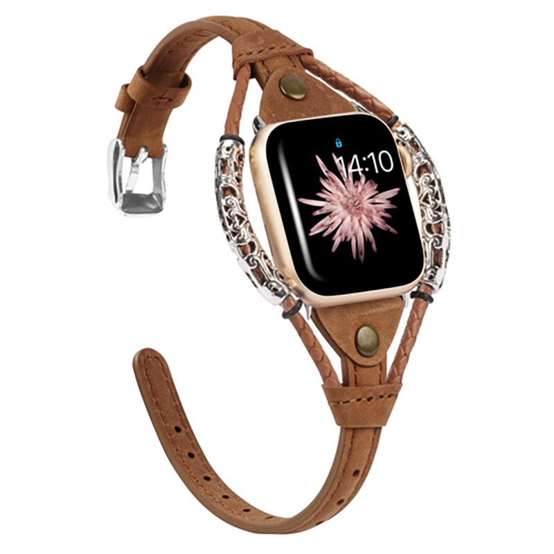 Pulseira de couro genuíno para - Smartwatch Luxury Watches For Women avaliação e preço