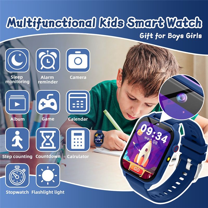 Relógio Inteligente Infantil B - Smartwatch Watches Birthday Gift For Boys avaliação e preço