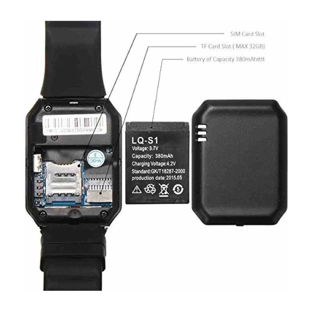 Bateria de Substituição 380mAh - Watch V8 avaliação e preço