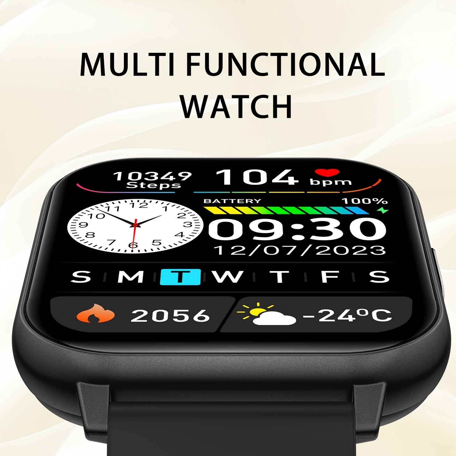 Relógio Inteligente Esportivo, - Smartwatch Watches Birthday Gift For Men avaliação e preço