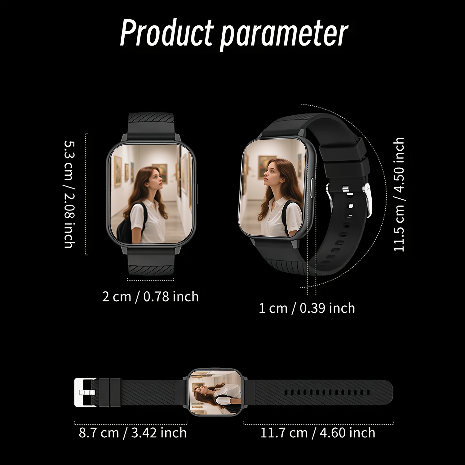 Relógio Inteligente Esportivo, - Smartwatch Watches Birthday Gift For Men avaliação e preço