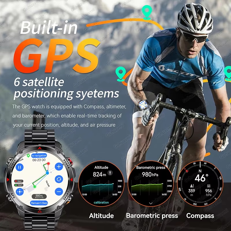 Relógio Inteligente Militar 54 - Altimeter Compass Watch avaliação e preço