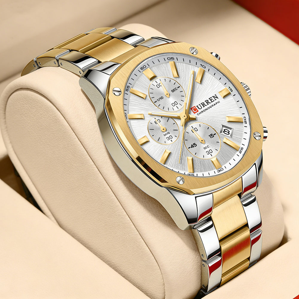 Relógio Esportivo Masculino Mo - Chronograph Sport Watch avaliação e preço