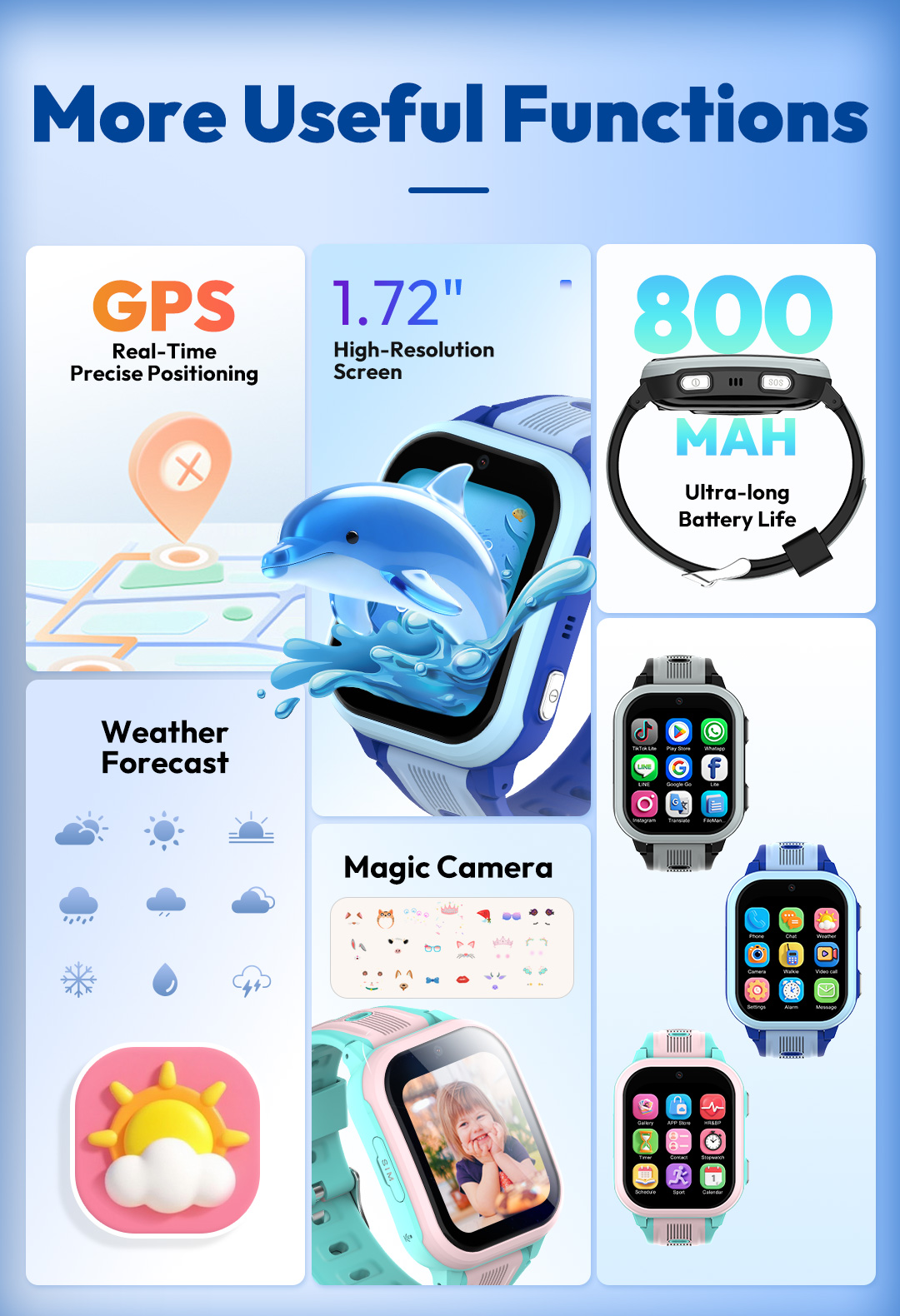 Relógio Inteligente KT41 - Rel - Smartwatch Watches Boys avaliação e preço