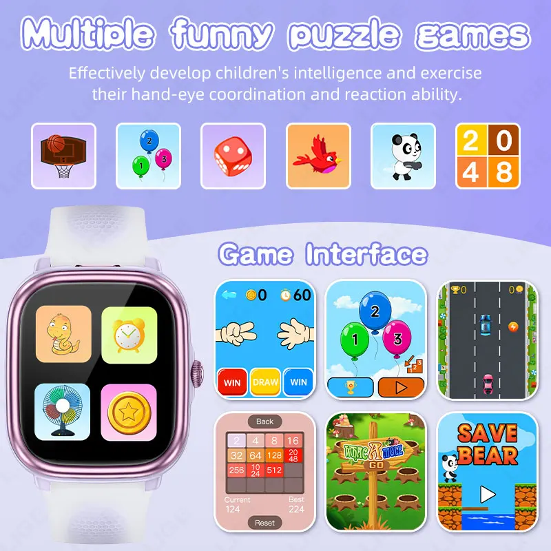 LIGE Relógio Inteligente para  - Smartwatch Watches Birthday Gift For Boys avaliação e preço