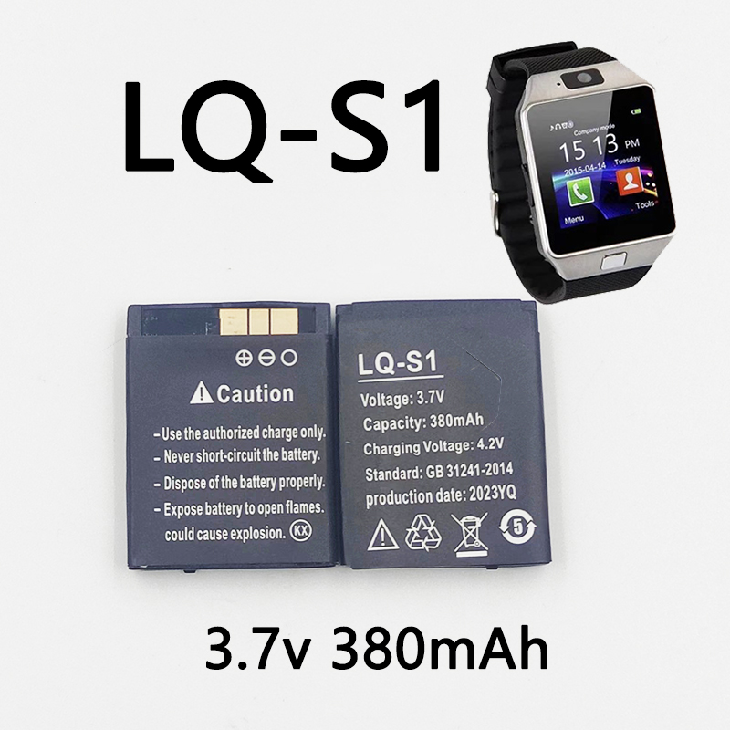 LQ-S1 3.7v 380mah bateria de r - Watch V8 avaliação e preço