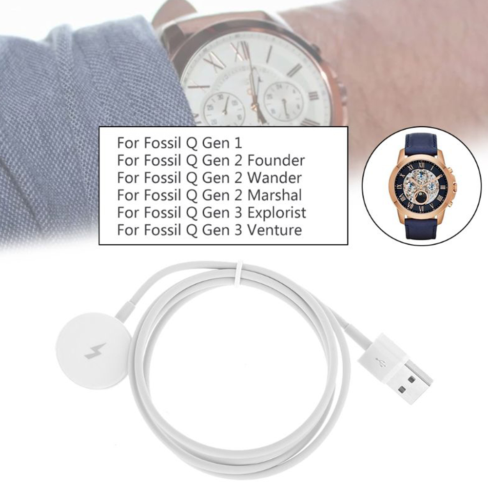 Cabo Carregador USB para Relóg - Fossil Watches Smartwatch Charger avaliação e preço