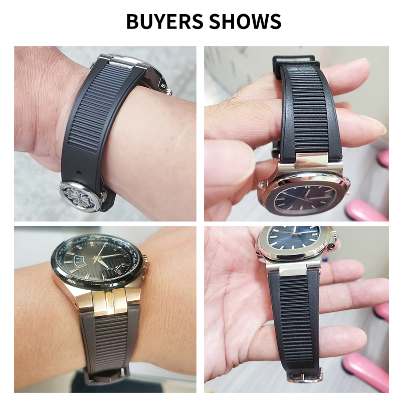 Pulseira de silicone não tóxic - Patek Philippe Watch Aquanaut avaliação e preço
