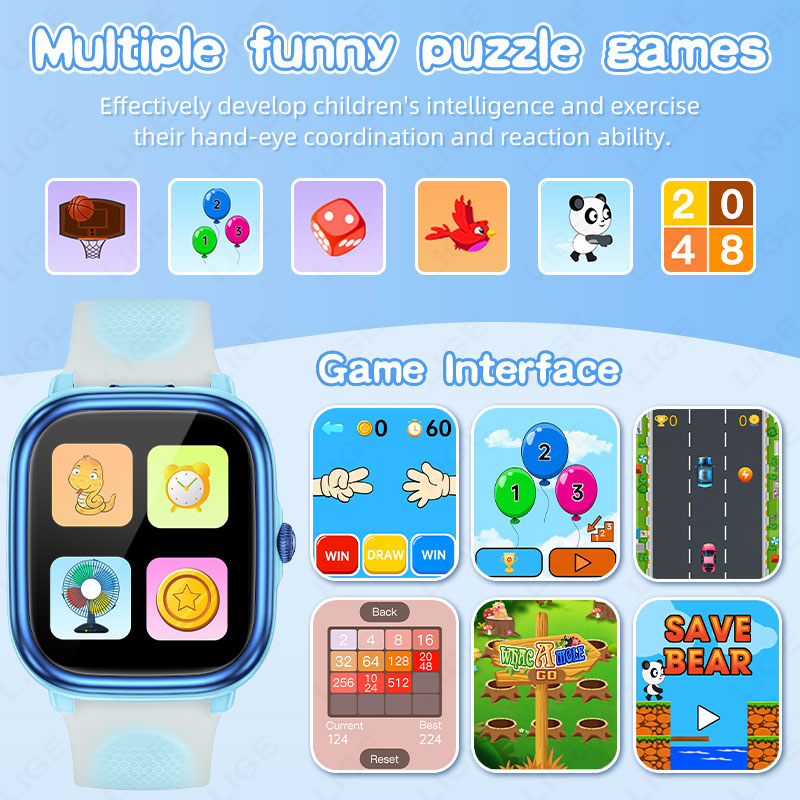 Relógio Inteligente para Crian - Smartwatch Watches Birthday Gift For Boys avaliação e preço