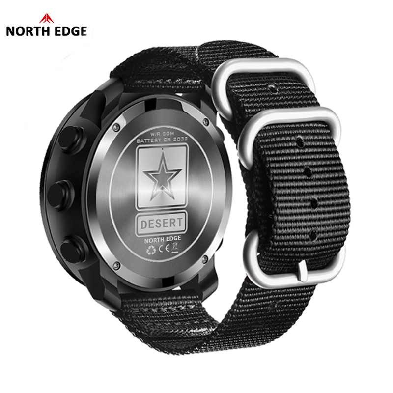 Relógio Digital Masculino NORT - Altimeter Compass Watch avaliação e preço